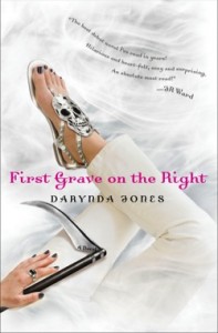 Post Thumbnail of Advent Calendar Day 9: First Grave on the Right by Darynda Jones + Giveaway