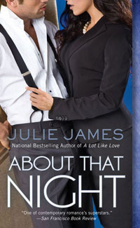 Post Thumbnail of Early Review: About That Night by Julie James