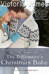 Post Thumbnail of Review: The Billionaire's Christmas Baby by Victoria James