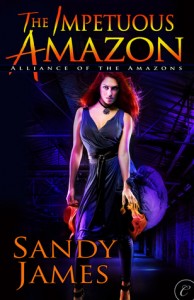 Post Thumbnail of Review: The Impetuous Amazon by Sandy James + Giveaway